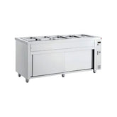 Bain Marie cu dulap neutru, 5 GN1/1, Inomak